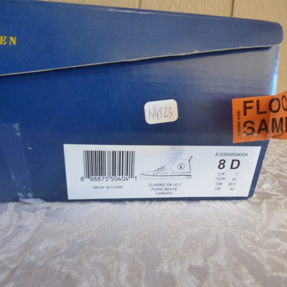 Polo Ralph Lauren Clarke Canvas Sneakers, 8,D - Picture 8 of 8